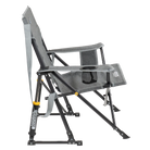 Kickback Rocker, Heathered Pewter, Side Angle
