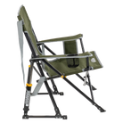 Kickback Rocker, Heathered Loden, Side Angle