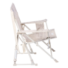 Kickback Rocker, Soft Neutral Leaf, Side Angle