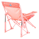 Kickback Rocker, Soft Pink Leaf, Back Right Angled