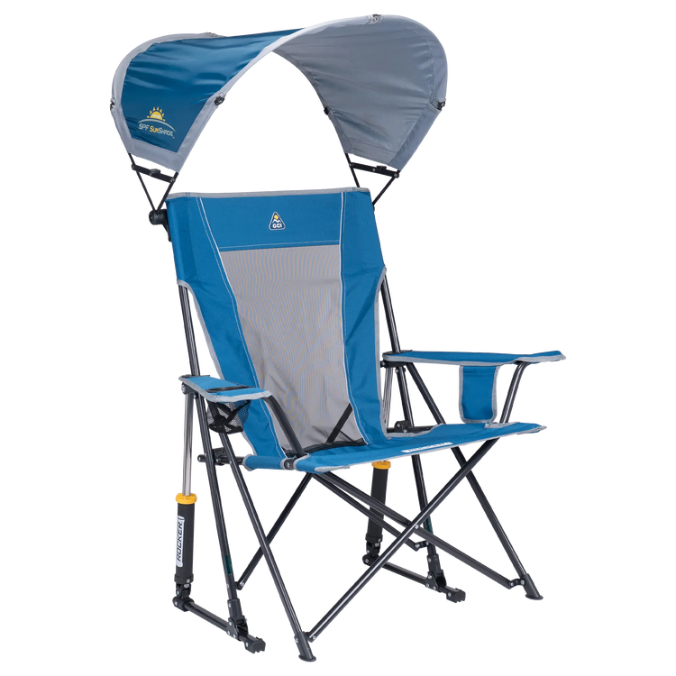 SunShade Rocker, Neptune Blue, Front Right