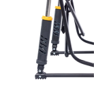 Close-up of chair shocks on a white background