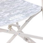 Infinity Edge Technology on seat of Snow Camo Freestyle Rocker Elite. 