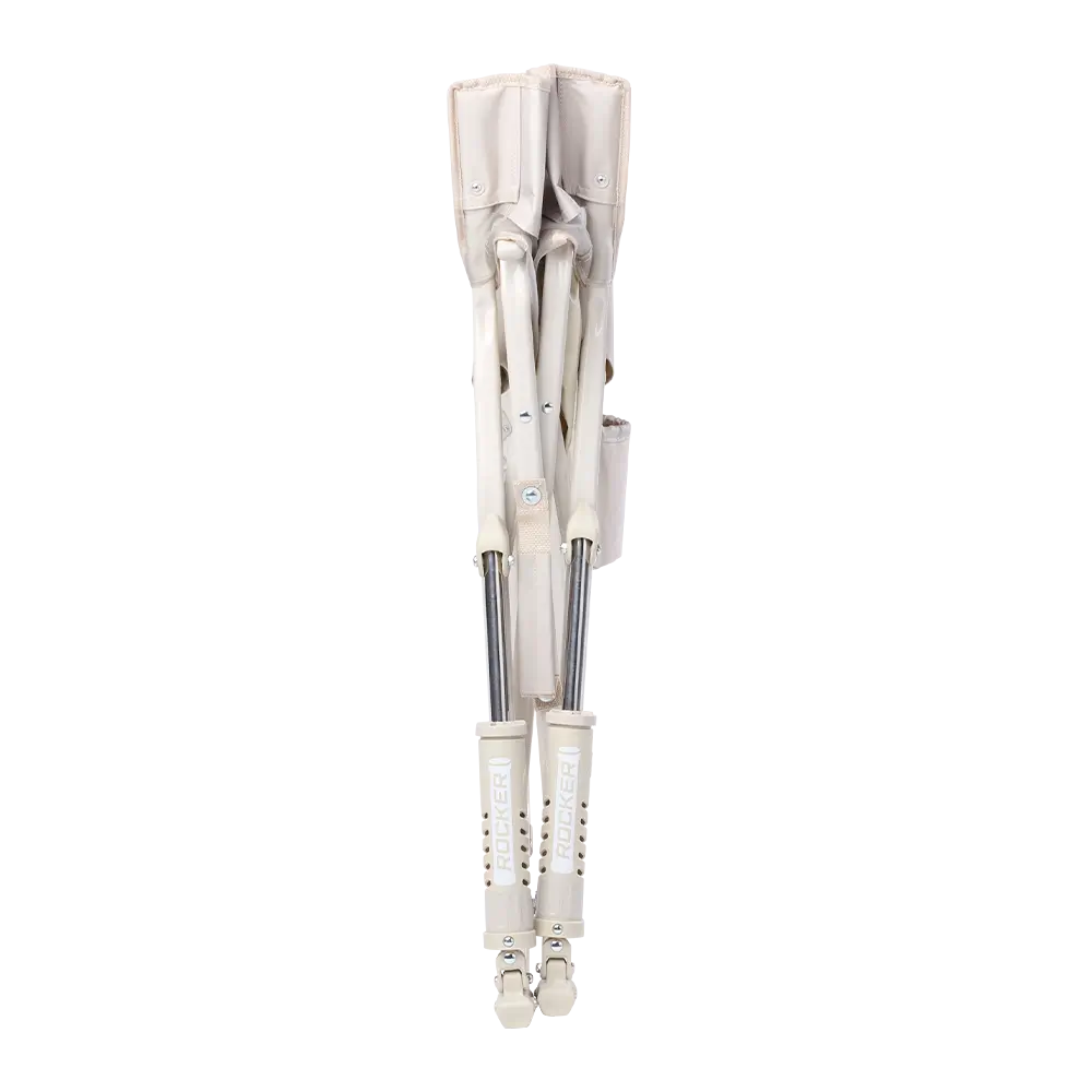 Collapsed freestyle rocker elite in soft neutral.