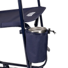 Cup holder of the rich blue freestyle rocker elite.