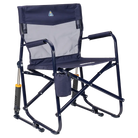 Side angle of rich blue freestyle rocker elite.