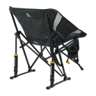 Back right view of the Dark Charcoal Pod Rocker Elite.