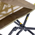 Infinity Comfort Edge Seat on Aged Fatigue Stowaway Rocker. 