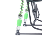 Spring-Action Shocks on the Heathered Charcoal Stowaway Rocker. 