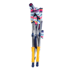 Beach Rocker, Multi Stripe, Folded Back