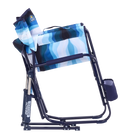 Beach Rocker, Blue Beach Wave, Folded Side