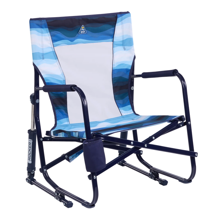 Beach Rocker, Blue Beach Wave, Front