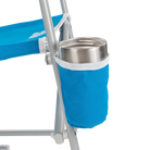 Beach Rocker, Saybrook Blue, Cup Holder