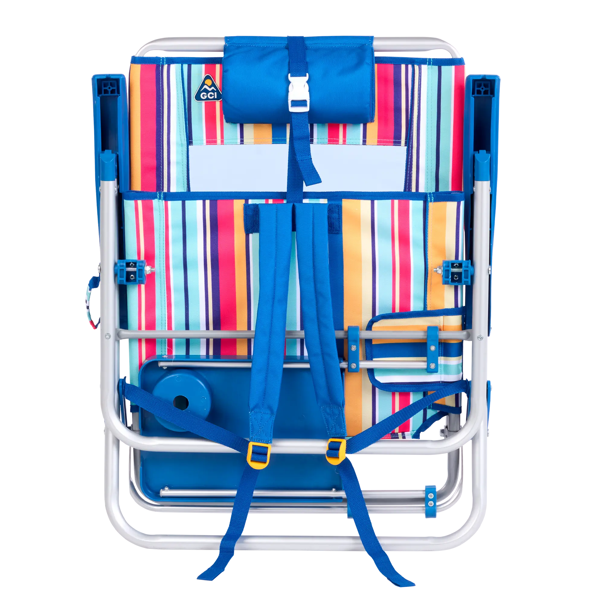 Big Surf with Slide Table, Multi Stripe, Folded Front