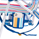 Big Surf with Slide Table, Multi Stripe, Phone Holder