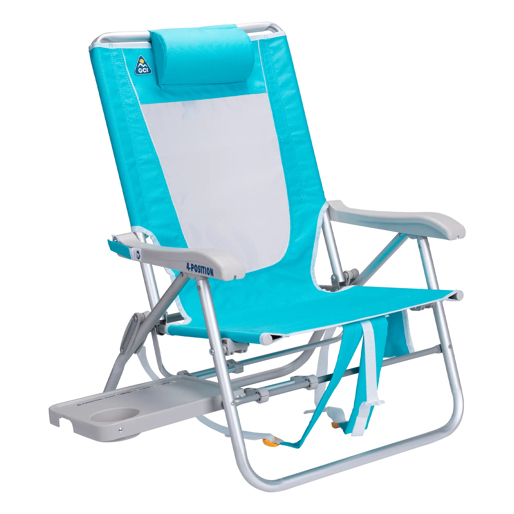 Big Surf with Slide Table, Seafoam Green, Front Right Angled with Table Out