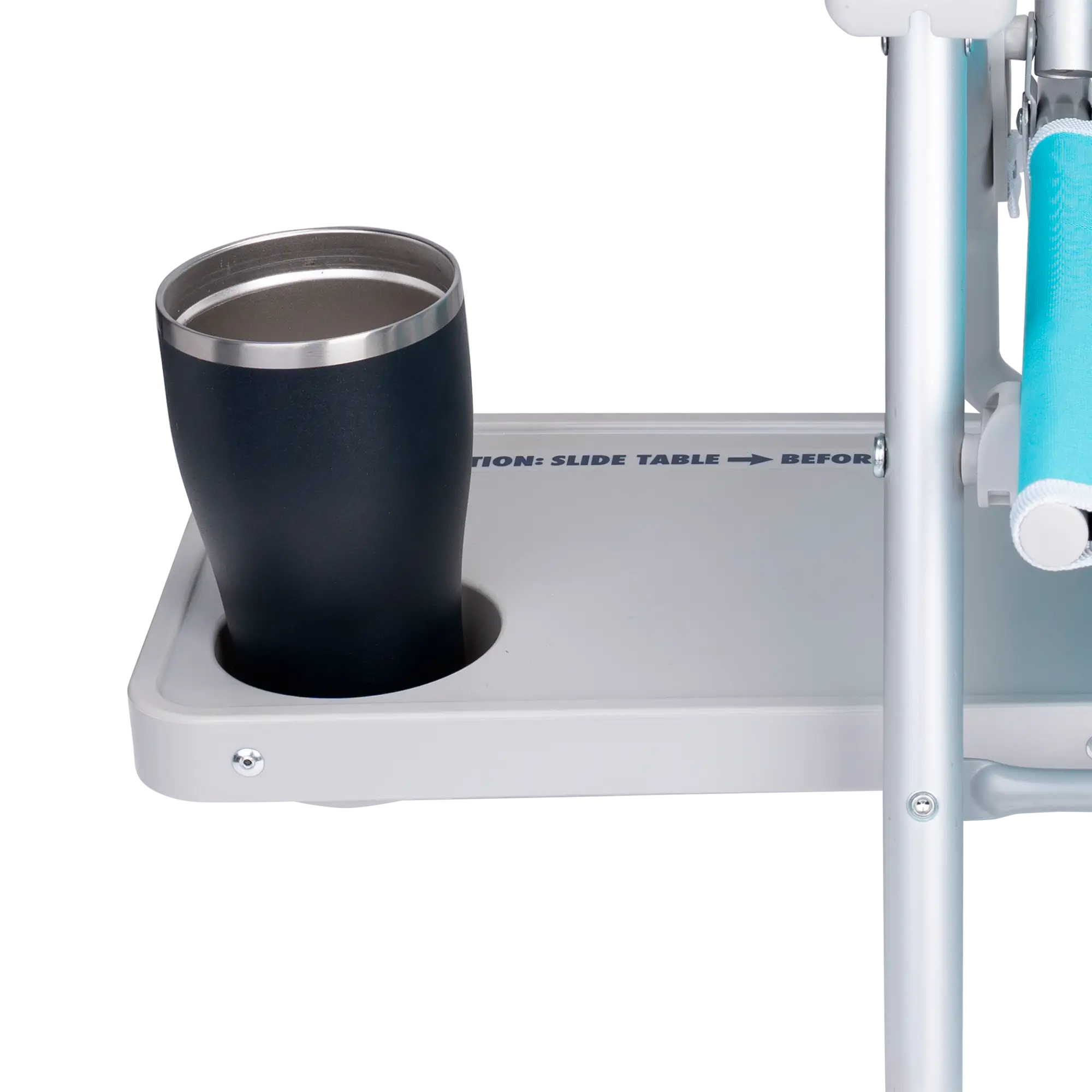 Big Surf with Slide Table, Seafoam Green, Cup Holder and Tray