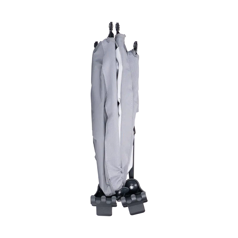 A folded angle of the mercury sunshade accessory. 