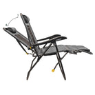 Legz Up Lounger, Heathered Pewter, Recline