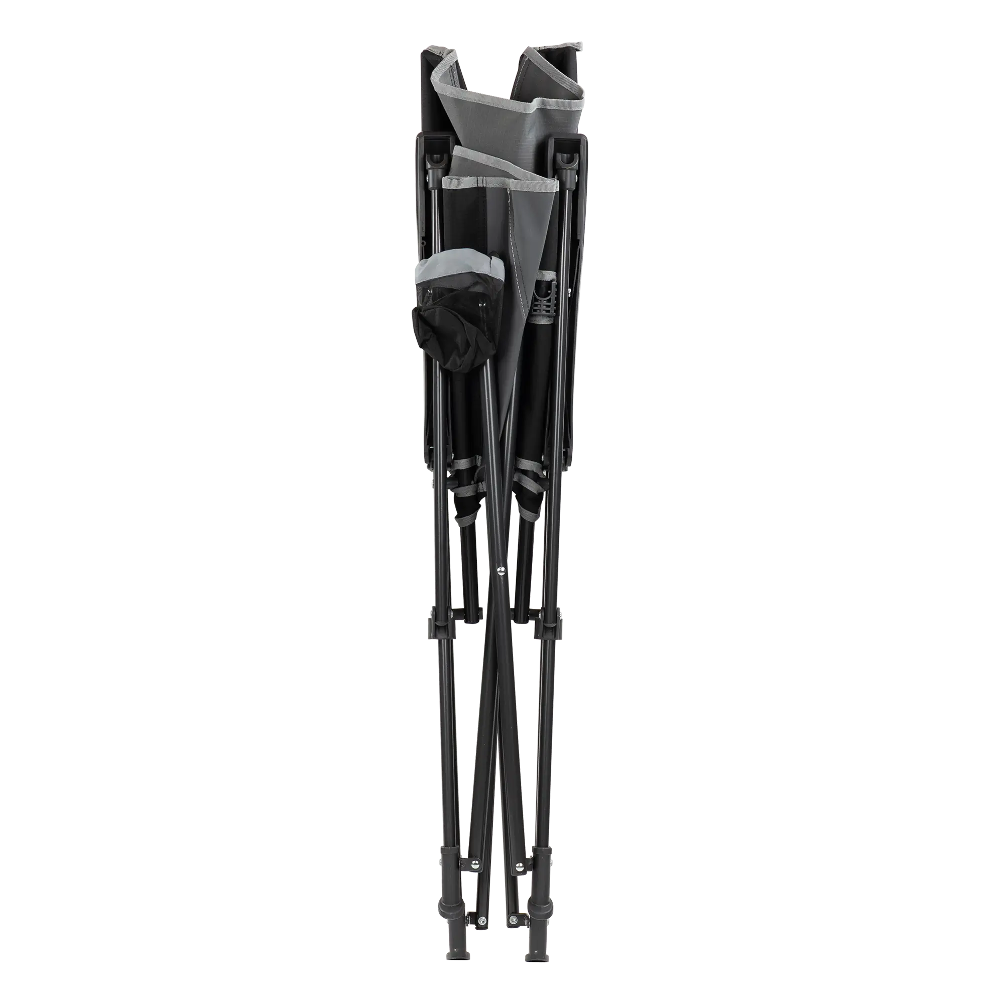 Eazy Chair, Black, Front Collapsed