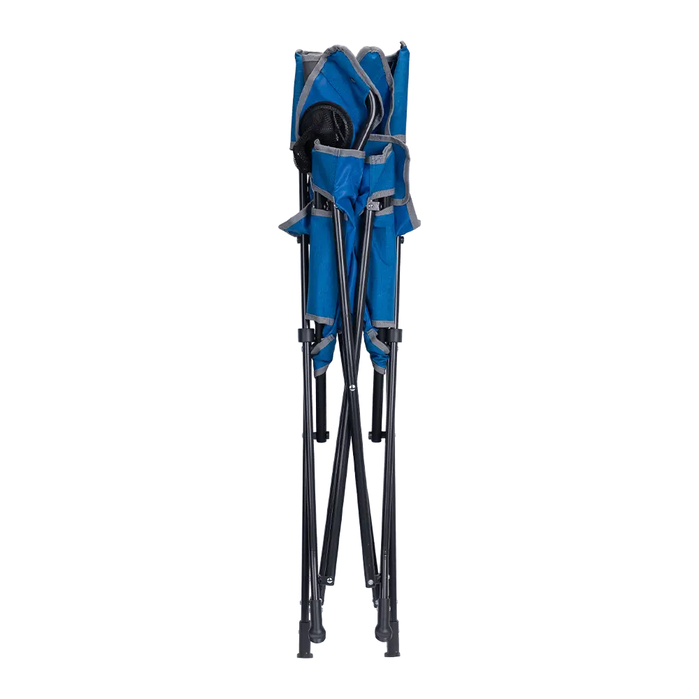 Comfort Pro Chair, Heathered Royal, Folded