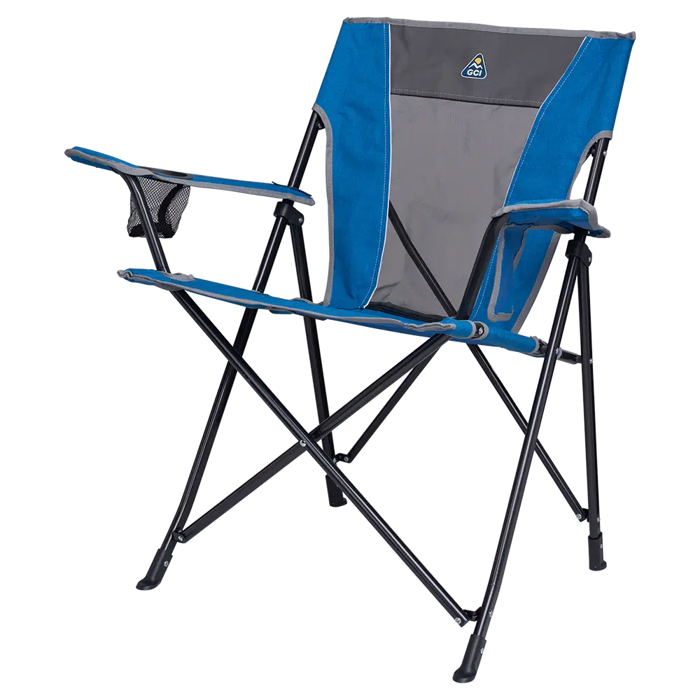 Comfort Pro Chair, Heathered Royal, Front Left