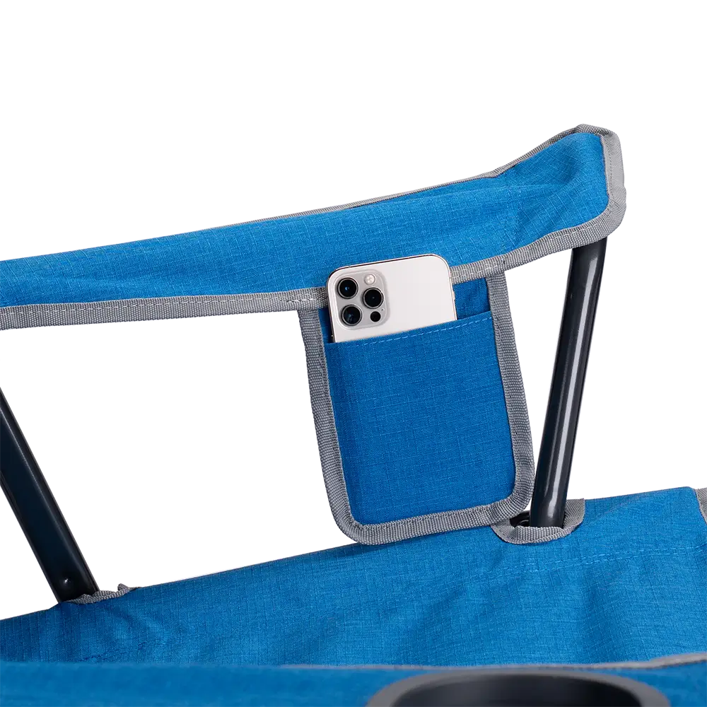 Comfort Pro Chair, Heathered Royal, Phone Holder