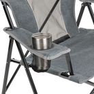 Comfort Pro Chair, Heathered Pewter, Cup Holder
