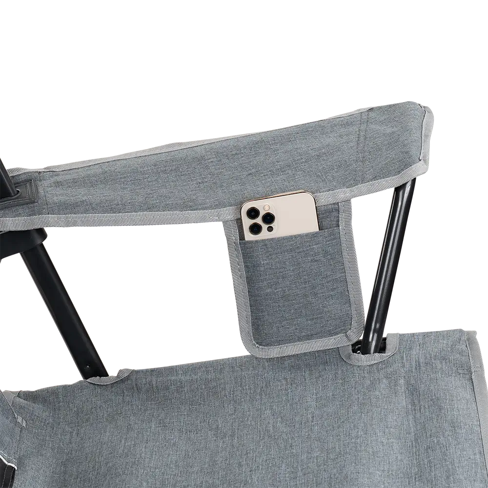 Comfort Pro Chair, Heathered Pewter, Phone Holder