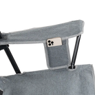 Comfort Pro Chair, Heathered Pewter, Phone Holder