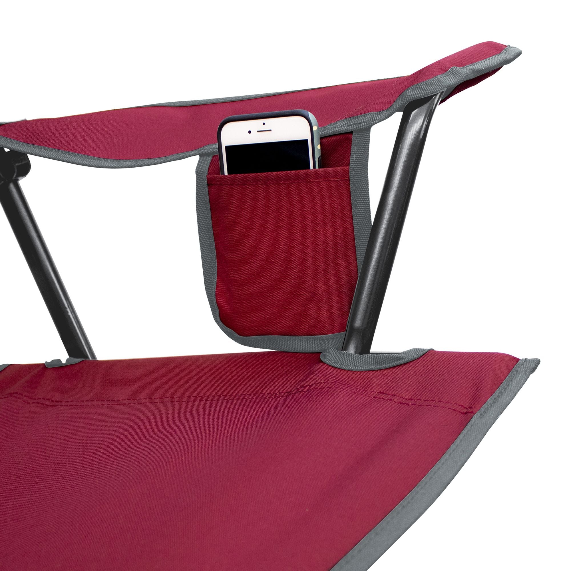 SunShade Comfort Pro Chair, Cinnamon, Phone Holder