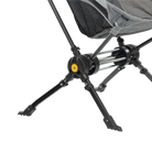 Torsion Rocking Technology on Heathered Pewter Compack Rocker. 