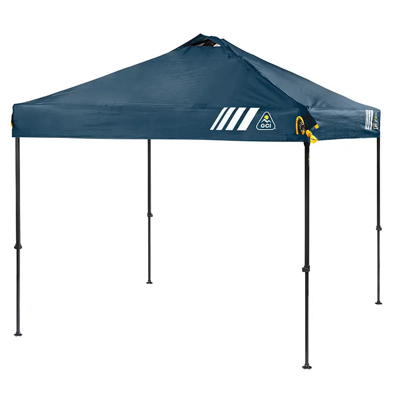 LevrUp Canopy, Navy, Full View Open