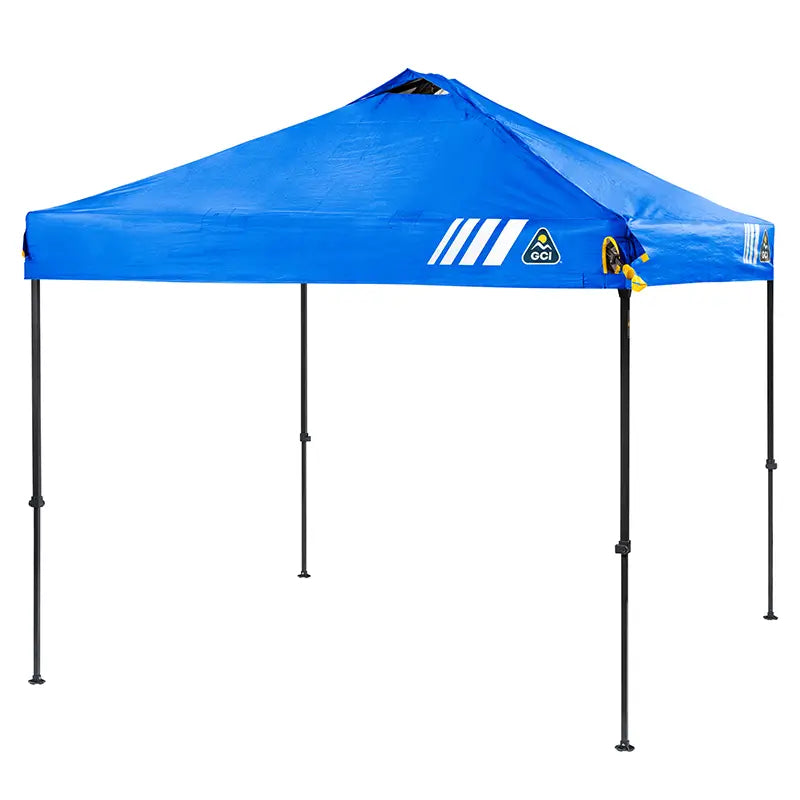 LevrUp Canopy, Royal Blue, Full View Open