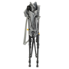 Comfort Pro Rocker, Mercury Gray, Folded