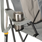 Comfort Pro Rocker, Mercury Gray, Cup Holder