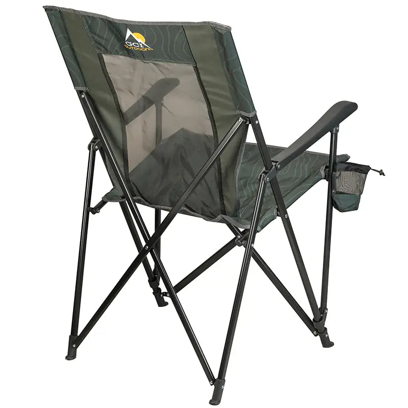 Eazy Chair XL, Hunter Topo, Back Angle