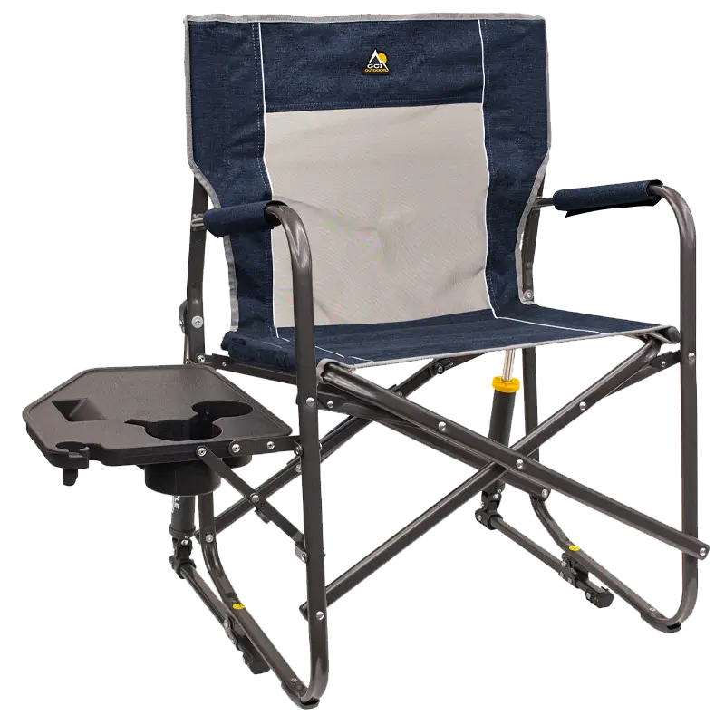Freestyle Rocker with Side Table | Camping Rocking Chair | GCI Outdoor