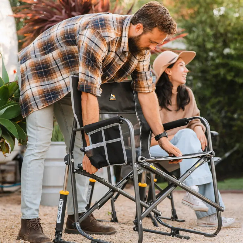 Nascar Gci Rocker Freestyle Rocker XL™ | NASCAR-Style Outdoor Rocking Chair | GCI Outdoor