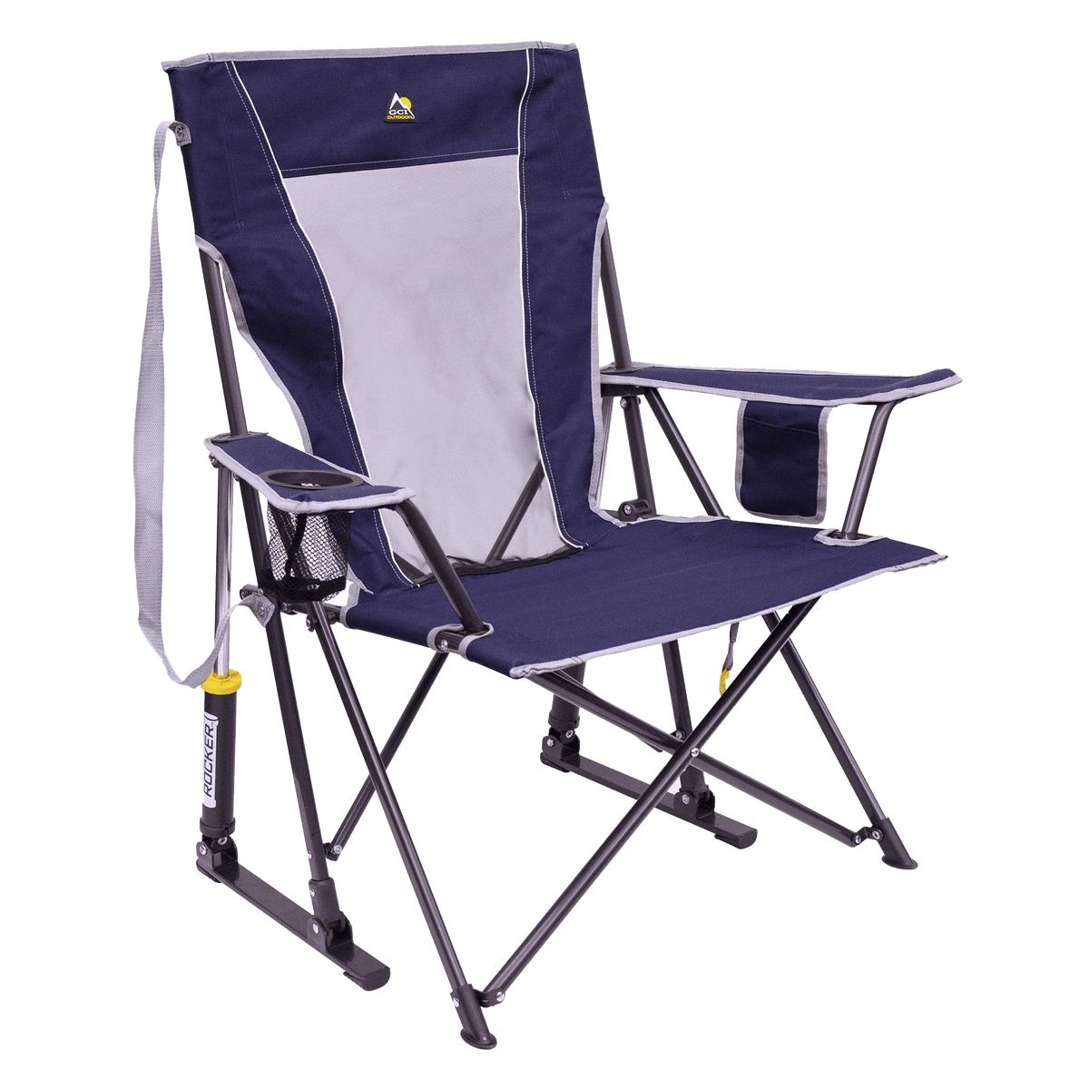 Performance Rocker Lawn Chair As Featured on Busted Wallet: The Stowaway Rocker Outdoor Chair
