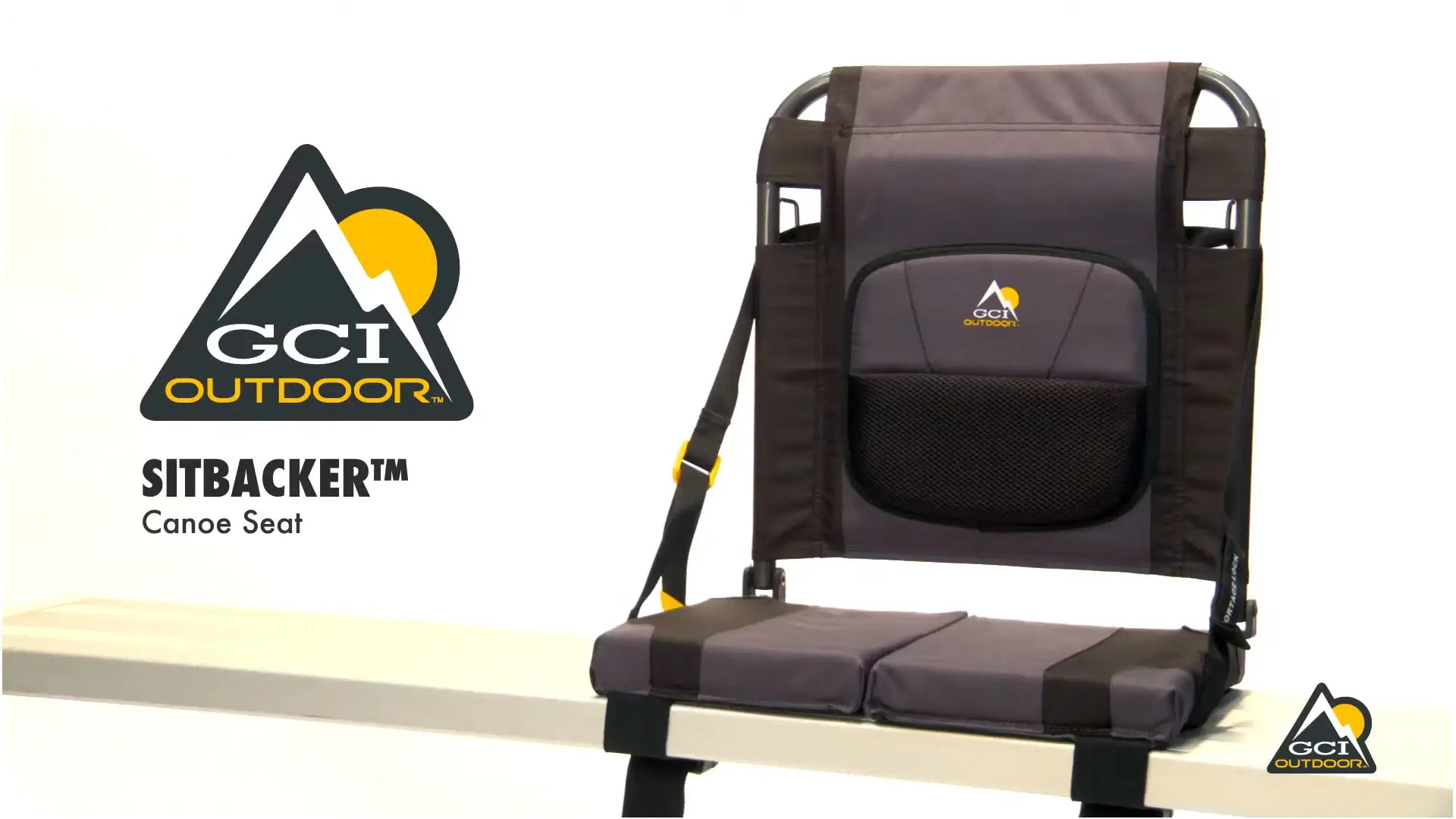SitBacker Canoe Seats Comfortable and Adjustable GCI Outdoor