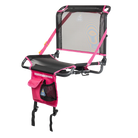 Front left view of the sport pink Big Comfort Stadium Chair 2.0. 