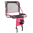 Front right view of the sport pink Big Comfort Stadium Chair 2.0. 