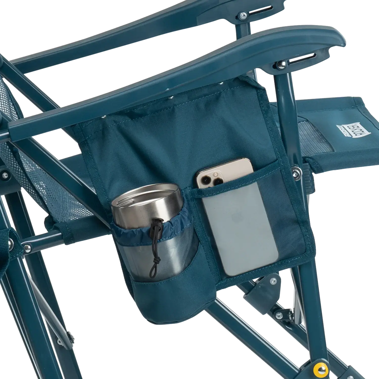 Breeze Rocker, Teal, Drink Caddy