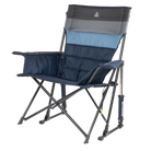 Front left view of the indigo Comfort Pro Insulated Rocker.