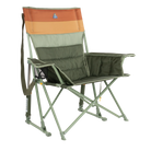 Front right view of the olive Comfort Pro Insulated Rocker.