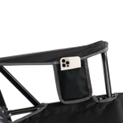 Up-close of the Americana black comfort pro rocker phone holder pocket.