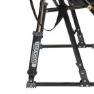 Spring-action rockers on the Americana black comfort pro rocker.