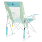 Comfort Pro Rocker, Pastel Green, Back Right