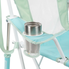Comfort Pro Rocker, Pastel Green, Cup Holder